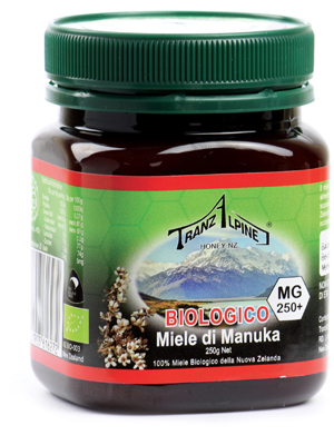MIELE MANUKA AFM 15+ BIOLOGICO MG 250 + - farmasconti.eu