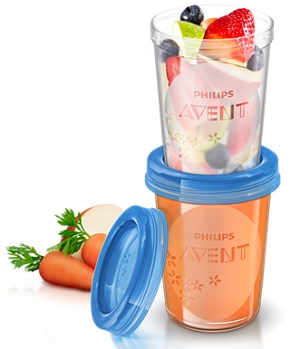 AVENT VASETTI VIA COPERCHIO 240 ML 5 PEZZI - farmasconti.eu