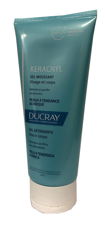 KERACNYL GEL MOUSSANT VISO CORPO 200 ML - farmasconti.eu