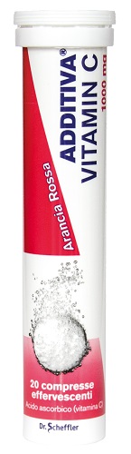 ADDITIVA VITAMINA C ARANCIA ROSSA 1G 20 COMPRESSE - farmasconti.eu