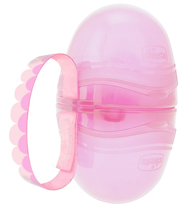 CHICCO PORTASUCCHIETTO DOPPIO ROSA 1 PEZZO - farmasconti.eu