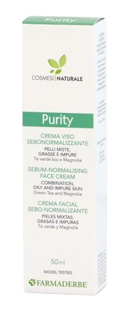 PURITY CREMA VISO SEBONORMALIZZANTE 50 ML - farmasconti.eu