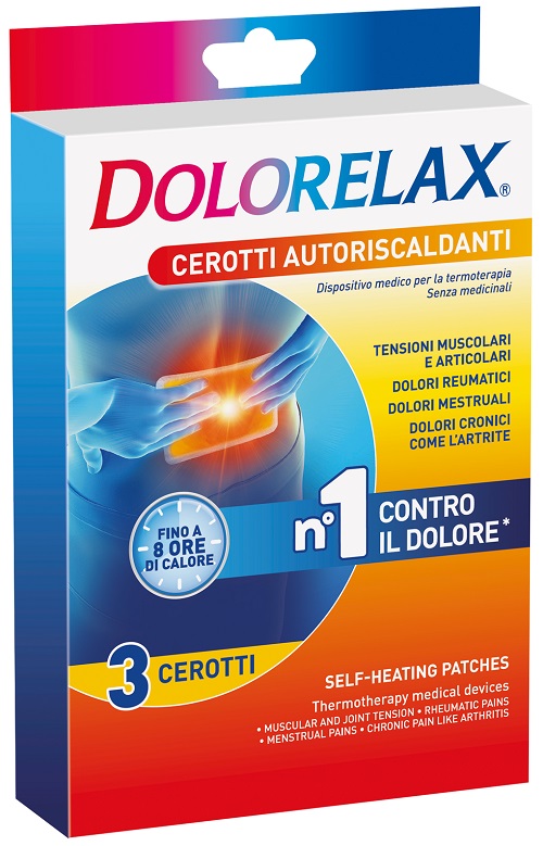 DOLORELAX CEROTTO EFFETTO CALDO 3 PEZZI - farmasconti.eu