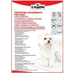 TAPPETINO ASSORBENTE CANI 60X60 25 PEZZI - farmasconti.eu