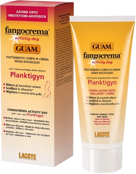GUAM FANGOCREMA ACTIVITY DAY TRATTAMENTO CORPO CON PRINCIPIO ATTIVO PLANKTIGYN 200 ML - farmasconti.eu