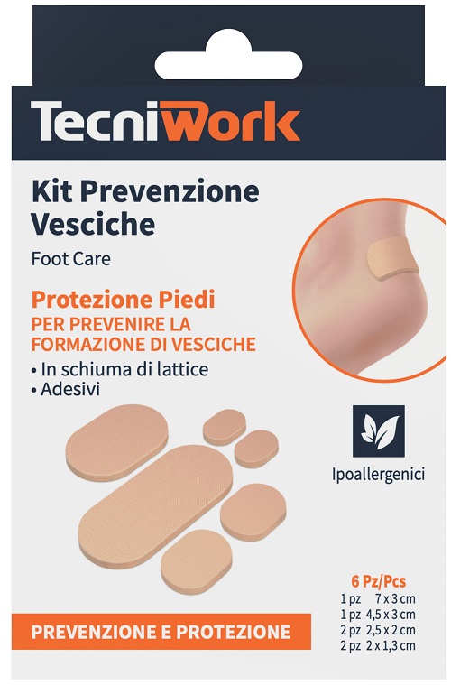 KIT PREVENZIONE VESCICHE 6 PEZZI - farmasconti.eu