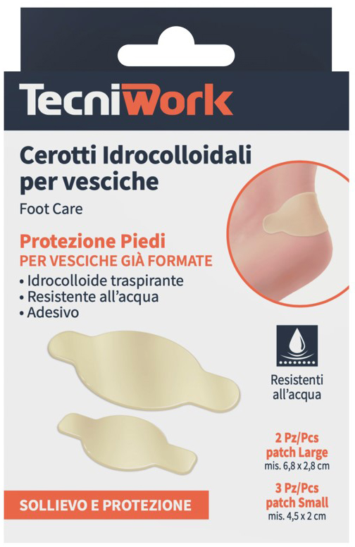 CEROTTI IDROCOLLOIDALI PER VESCICHE 5 PEZZI - farmasconti.eu
