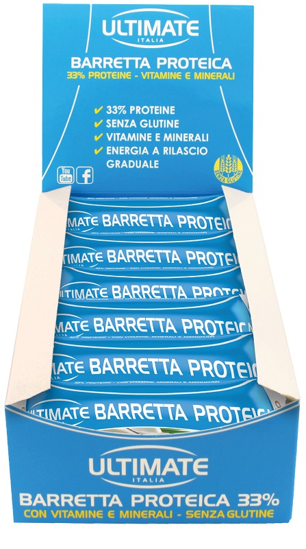ULTIMATE BARRETTA PROTEICA GUSTO COCCO 24 PEZZI - farmasconti.eu