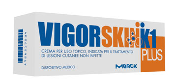 VIGORSKIN K1 PLUS CREMA PER LESIONI CUTANEE NON INFETTE 100 ML - farmasconti.eu