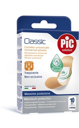 CEROTTO PIC CLASSIC 25X72 MM 10 ANTIBATTERICO 10 PEZZI - farmasconti.eu