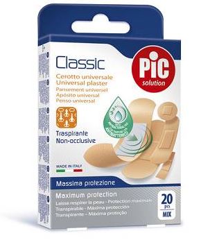 CEROTTO PIC CLASSIC MIX ANTIBATTERICO 20 PEZZI - farmasconti.eu