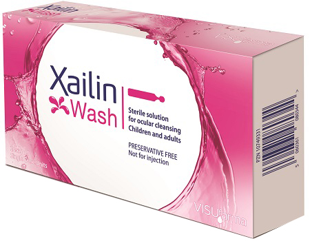 XAILIN WASH SOLUZIONE STERILE OCULARE 20 FLACONCINI 5 ML MONODOSE - farmasconti.eu
