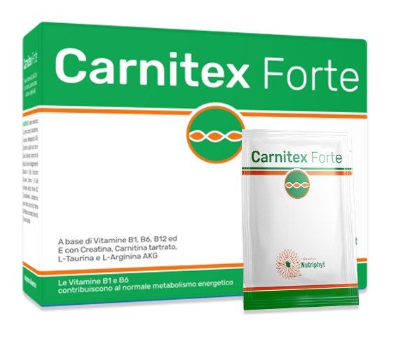 CARNITEX FORTE 20 BUSTINE 100 G - farmasconti.eu