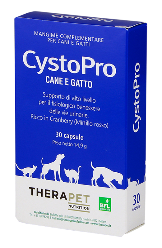 CYSTOPRO THERAPET 30 CAPSULE - farmasconti.eu