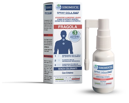 SIROMUCIL 3 AZIONI SPRAY GOLA FAST 15 ML - farmasconti.eu