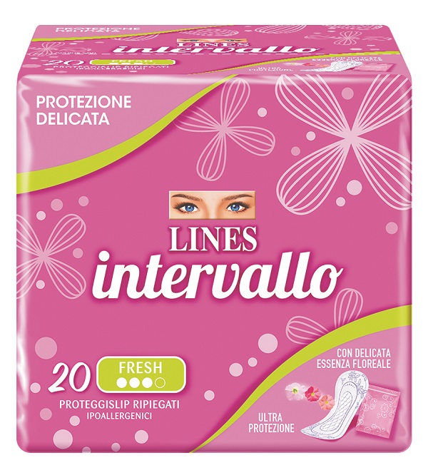 PROTEGGISLIP LINES INTERVALLO FRESH RIPIEGATO 20 PEZZI - farmasconti.eu