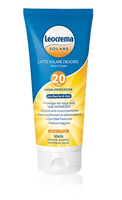 LEOCREMA SOLARE GOJY SPF20 200 ML - farmasconti.eu
