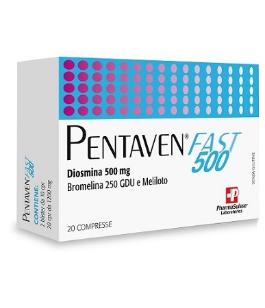 PENTAVEN FAST 500 20 COMPRESSE - farmasconti.eu