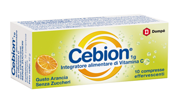 CEBION EFFERVESCENTE VIT C SENZA ZUCCHERO 10 COMPRESSE - farmasconti.eu