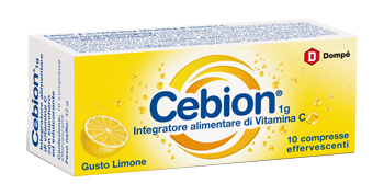 CEBION EFFERVESCENTE VITAMINA C LIMONE 10 COMPRESSE - farmasconti.eu