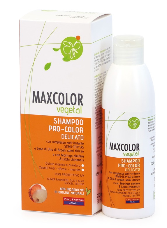 MAXCOLOR VEGETAL SHAMPOO PROTETTIVO PROCOLOR 200 ML - farmasconti.eu