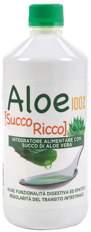 ALOE SUCCO E POLPA 100% 1 LITRO - farmasconti.eu