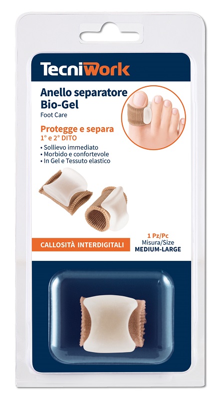 BIO-GEL ANELLO SEPARATORE PER ALLUCE M/L 1 PEZZO - farmasconti.eu