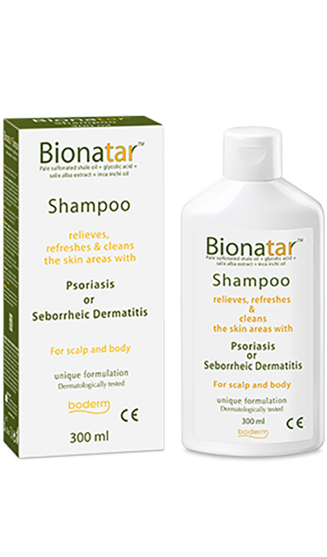 BIONATAR SHAMPOO INDICATO IN PRESENZA DI SINTOMI DI PSORIASI E DERMATITE SEBORROICA 200 ML - farmasconti.eu