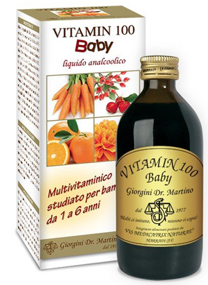 VITAMIN 100 BABY LIQUIDO ANALCOLICO 200 ML - farmasconti.eu