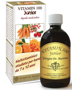 VITAMIN 100 JUNIOR LIQUIDO ANALCOLICO 500 ML - farmasconti.eu