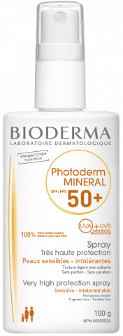 PHOTODERM MINERAL SPF50+ SPRAY 100 ML PROTEZIONE PELLE ATOPICA O ALLERGICA - farmasconti.eu