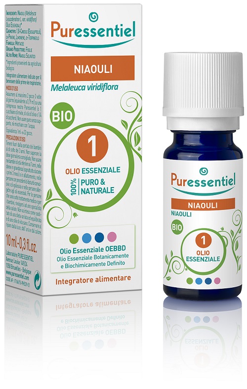 PURESSENTIEL NIAOULI OLIO ESSENZIALE BIO 10 ML - farmasconti.eu