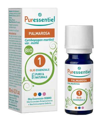 PURESSENTIEL PALMAROSA OLIO ESSENZIALE BIO 10 ML - farmasconti.eu