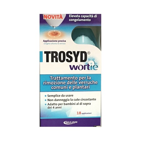 TROSYD WORTIE CRIOGENIZZANTE VERRUCHE COMUNI/PLANTARI 50 G - farmasconti.eu