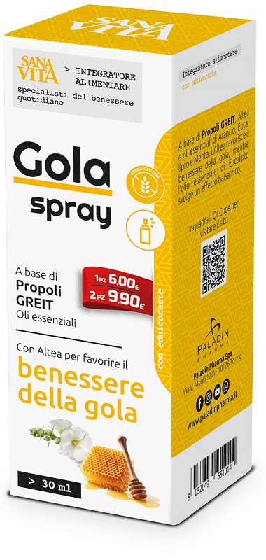 SANAVITA GOLA SPRAY 30 ML - farmasconti.eu