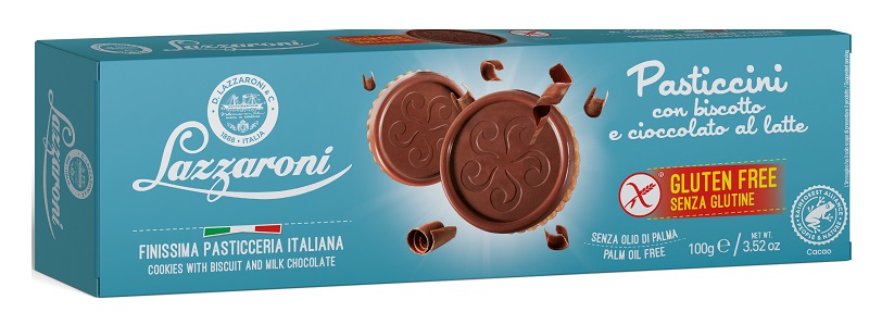 PASTICCINI BISCOTTO/CIOCCOLATO AL LATTE 100 G - farmasconti.eu