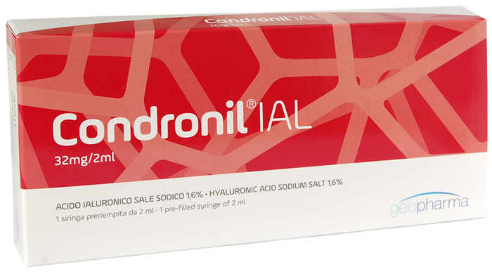 SIRINGA INTRA-ARTICOLARE CONDRONIL IAL ACIDO IALURONICO 1,6% 2 ML - farmasconti.eu