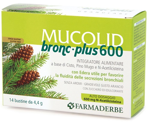 MUCOLID BRONC PLUS 600 14 BUSTINE - farmasconti.eu