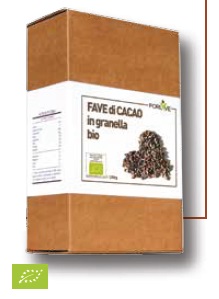 FAVE DI CACAO IN GRANELLA BIO 200 G - farmasconti.eu