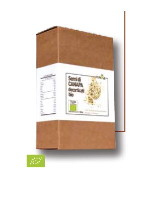 SEMI DI CANAPA DECORTICATI BIO 250 G - farmasconti.eu