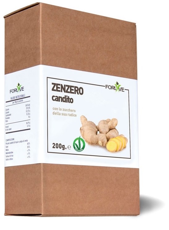 ZENZERO CANDITO 200 G - farmasconti.eu