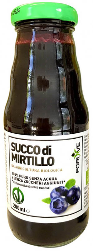 SUCCO DI MIRTILLO BIO 200 ML - farmasconti.eu