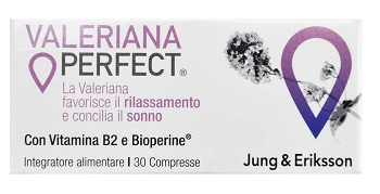 VALERIANA PERFECT JUNG & ERIKSSON 30 COMPRESSE - farmasconti.eu