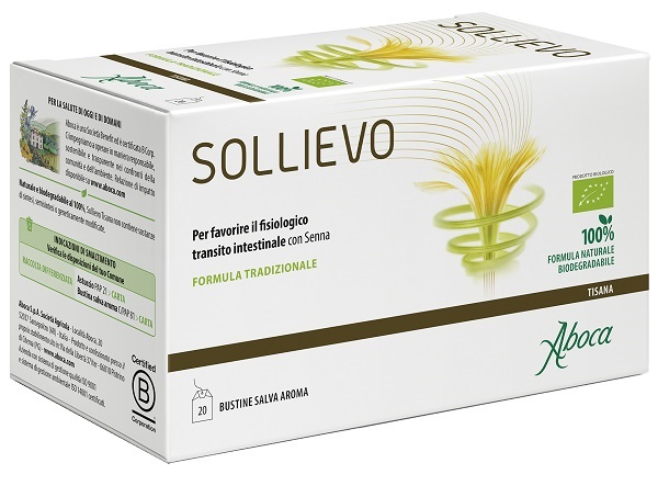 SOLLIEVO TISANA BIO 20 FILTRI DA 2,2 G - farmasconti.eu