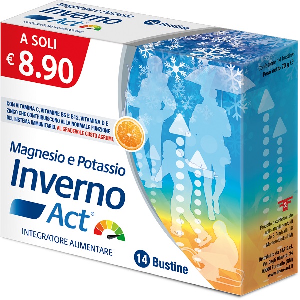 MAGNESIO E POTASSIO INVERNO ACT 14 BUSTINE - farmasconti.eu