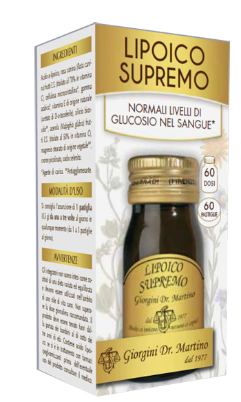 LIPOICO SUPREMO 60 PASTIGLIE - farmasconti.eu