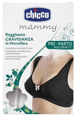 CHICCO MAMMY REGGISENO MICROFIBRA GRAVIDANZA NERO 3C - farmasconti.eu