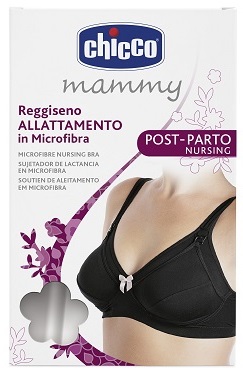 CHICCO MAMMY REGGISENO MICROFIBRA ALLATTAMENTO NERO 4D - farmasconti.eu