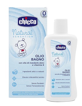 CHICCO OLIO BAGNO NATURAL SENSATION 200 ML - farmasconti.eu
