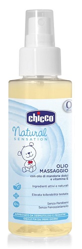 CHICCO OLIO MASSAGGIO NATURAL SENSATION 100 ML - farmasconti.eu